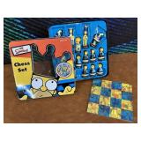 New The Simpsons Chess Set