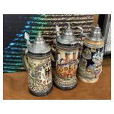 Selection of Limited Edition, Signed Steins