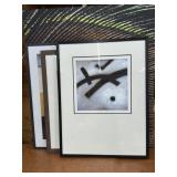 Four Abstract Wall Hangings