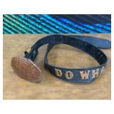 Lether "Do What It Do" Belt Size 40