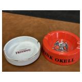 Vintage Advertising Ashtrays