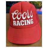 Vintage Coors Racing Trucker Hat