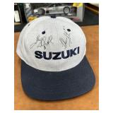 Vintage Autographed Suzuki Cap