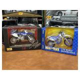 Two 1:18 Die Cast 1:18 Motorcycles