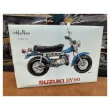 Vintage Heller 1:8 Suzuki RV 90 Model Kit