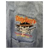 Vintage Dirty Harry's Denim Shirt Size XXL