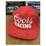 Vintage Coors Racing Trucker Cap