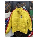 Vintage Malcom Smith Yellow Puffy Coat