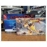 Vintage Model Kits - James Bond Autogyro 007