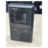 Vintage Casio TV-430 LCD Pocket Color Television