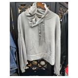 Buffalo Velvet Hood Hoodie Size L