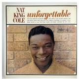 Vintage Nat King Cole Unforgettable Record