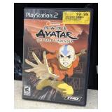 Playstation 2 Avatar the Last Airbender Game