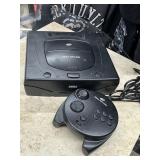 Sega Saturn Console and Controller