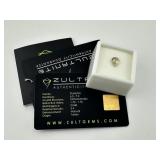 Zultanite Gem Stone with Authenticity Card