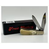 Frost Cutlery German Steel Two Blade Knife