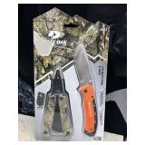 New Mossy Oak 2Pk Multitool and Knife