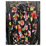 New $50 XOXO Floral off the Shoulder Blouse