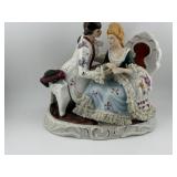 Vintage Empress Haruta Colonial Courting  Couple