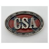 Confederate States of America Belt Buckle