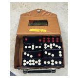 Kankee Tacklee Mah-Jong Ivory Fty Domino Set