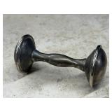 Vintage Silver Baby Rattle
