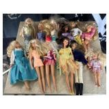 Selection of Barbies