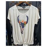 New Signature Studio Bull Fashion Tshirt Sizxe L