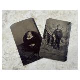 Antique Tin Type Photographs