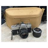 Vintage Minolta SRTMC-II Camera with Nikon