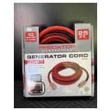 Predator Genertator Cord 7500 Watts 30 AMPS