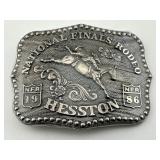 1986 National Finals Rodeo Hesston Fourth