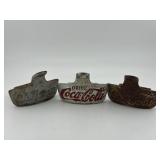 Vintage Dr Pepper and Coca-Cola Bottle