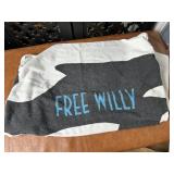 Free Willy Beach Towel