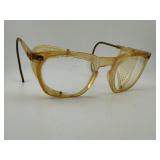 Vintage Wilson Amber Yellow Goggles