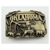 1984 Siskiyou Oklahoma Belt Buckle