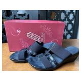 Italian Shoe Makers Auburn Navy Size 6