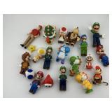 Selection of Nintendo Mario Minitures