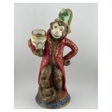 Vintage Ceramic Monkey Statue