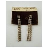 Vintage Cellini Sterling Vermeil Earrings