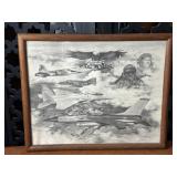 40th Air Force Anniversary 1987 Framed