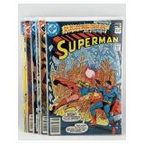 (6) Vintage DC Superman Comics