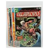 (6) Vintage DC The Warlord Comics