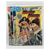 (4) Vintage DC Wonder Woman Comics