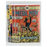 (5) Vintage DC Metal Men Comics