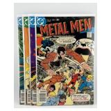 (4) Vintage DC Metal Men Comics