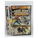 (5) Vintage DC Four Star Spectacular Giant