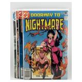(4) Vintage DC Doorway To Nightmare