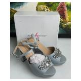 Ashley Stewart Rhinestone Heels Size 11