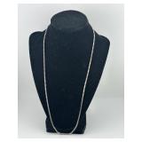 Vintage Sterling Silver Necklace 13.41 Grams